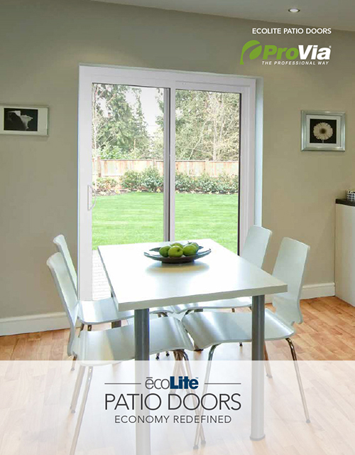 ProVia ecoLite Patio Doors Brochure